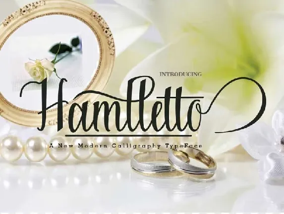 Hamlletto font