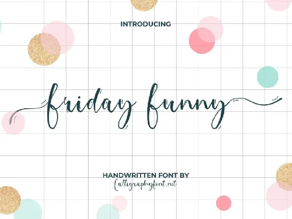 Friday Funny Demo font