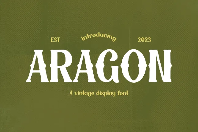 Aragon font