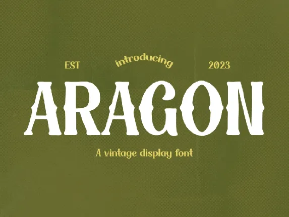 Aragon font