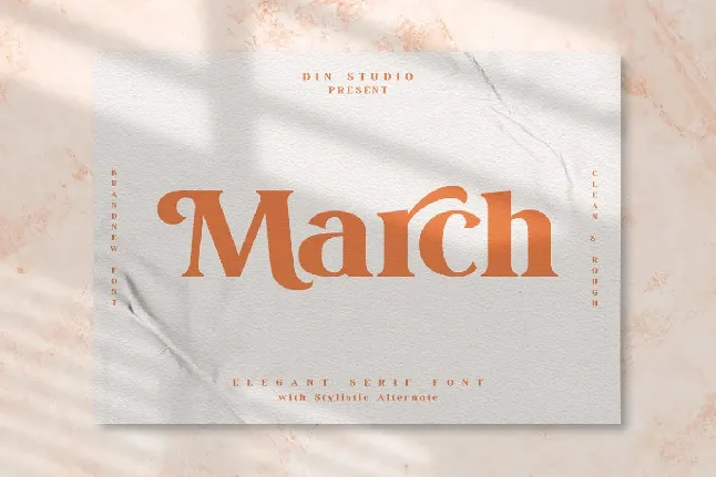 March font