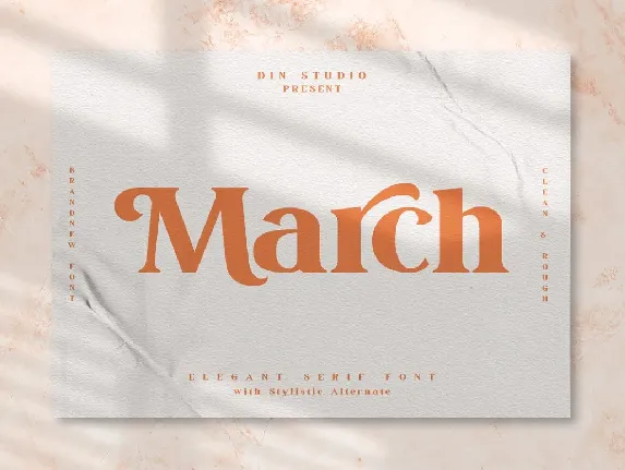 March font