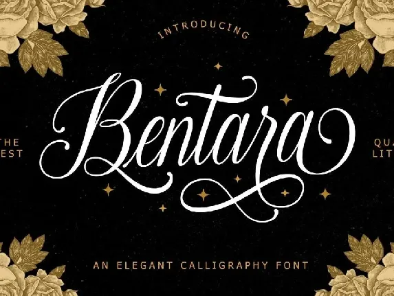 Bentara font