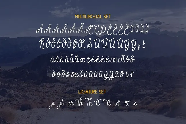 Borderland font