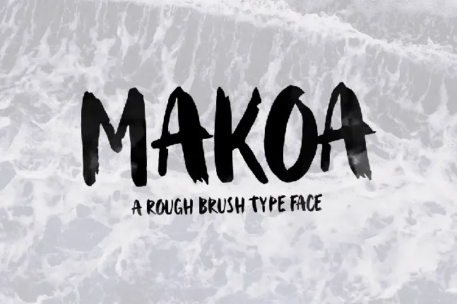 Makoa font