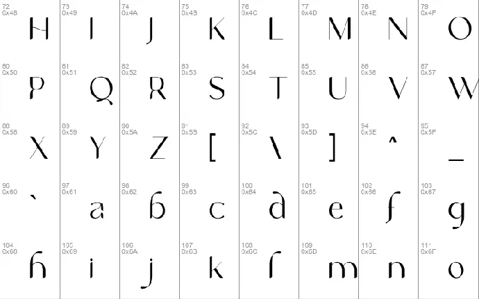 NCL Gasdrifo font