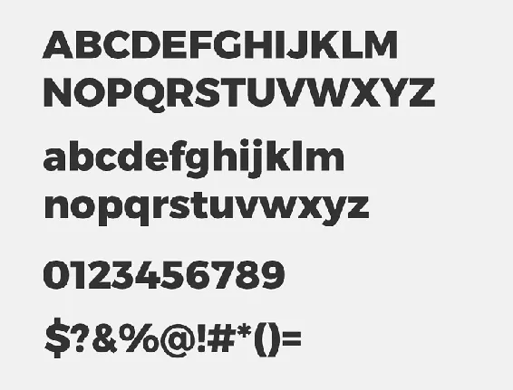 Trueno Sans Family font