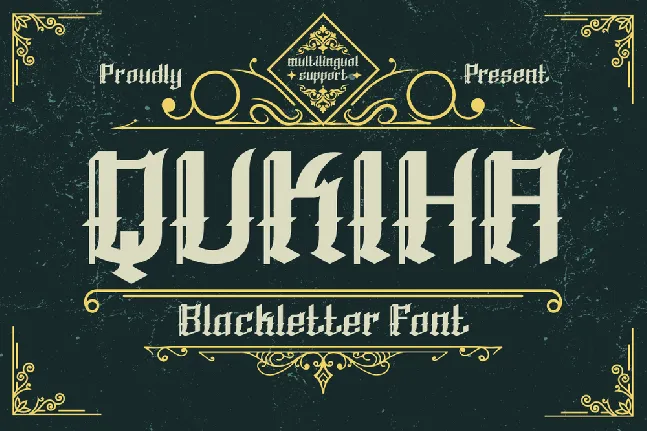 Qukiha font