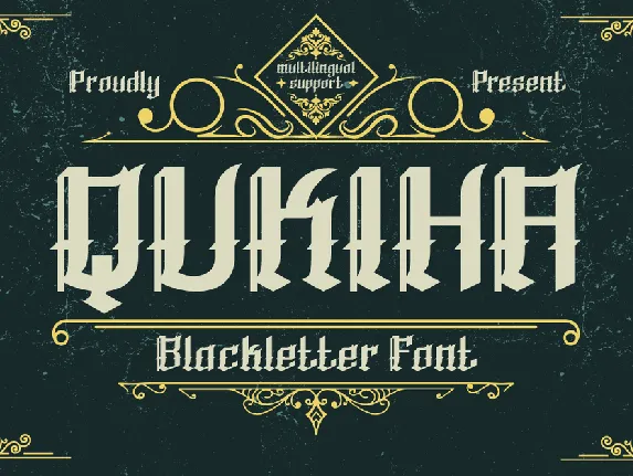 Qukiha font