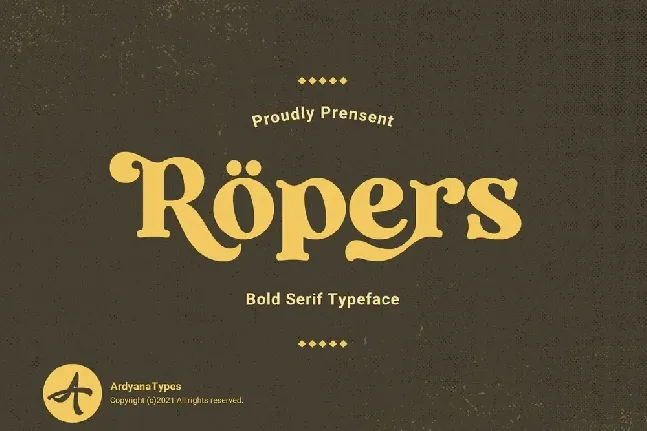 Ropers font