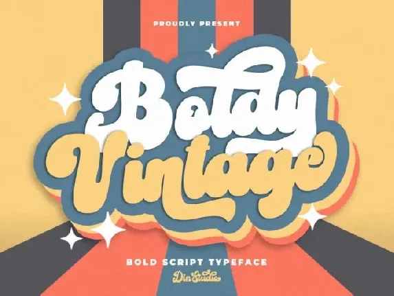 Boldy Vintage font