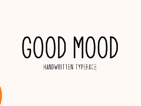 Good Mood font