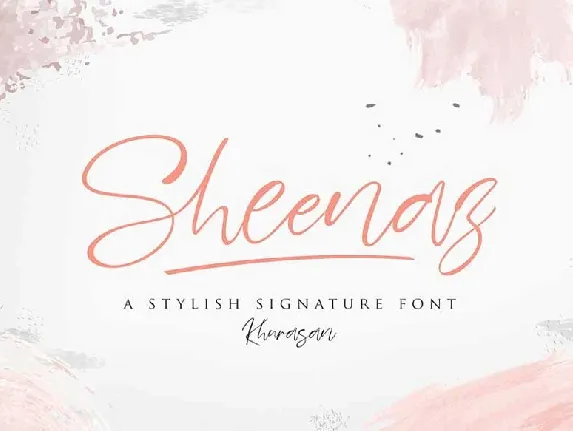 Sheenaz Script font