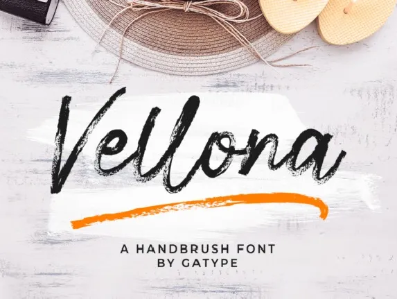 Vellona Brush font