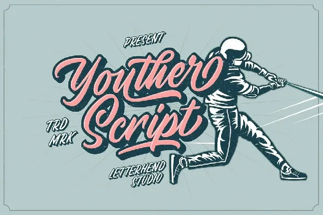 Youther Script Free font