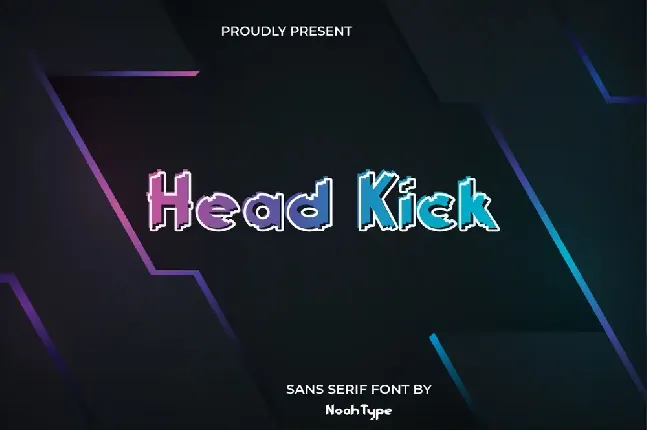 Head Kick Demo font