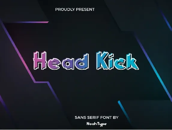 Head Kick Demo font