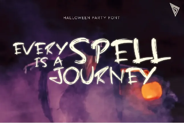 Halloween party demo font