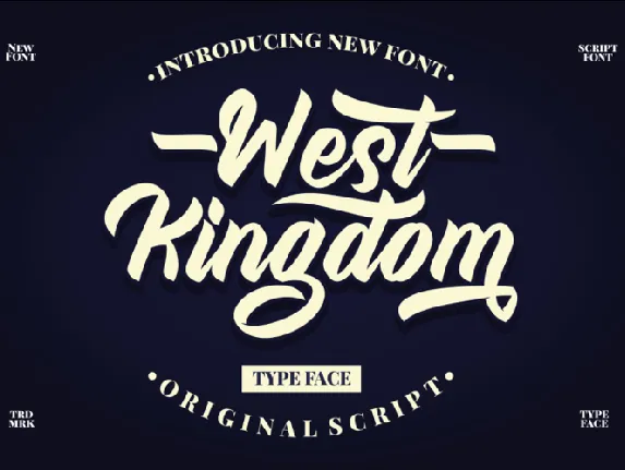 West Kingdom font