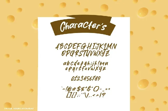 Bitcheese font