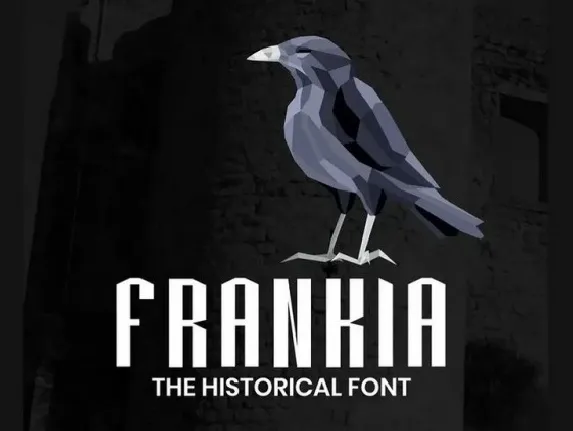 Frankia font