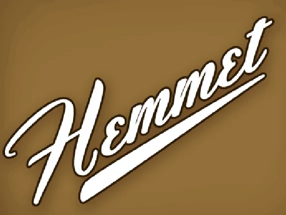 Hemmet font