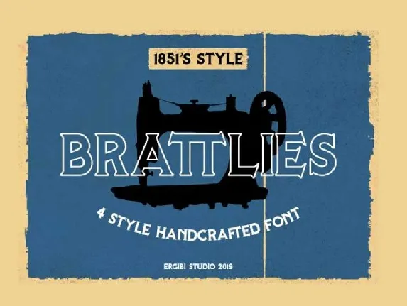 Brattlies font