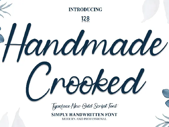 Handmade Crooked font