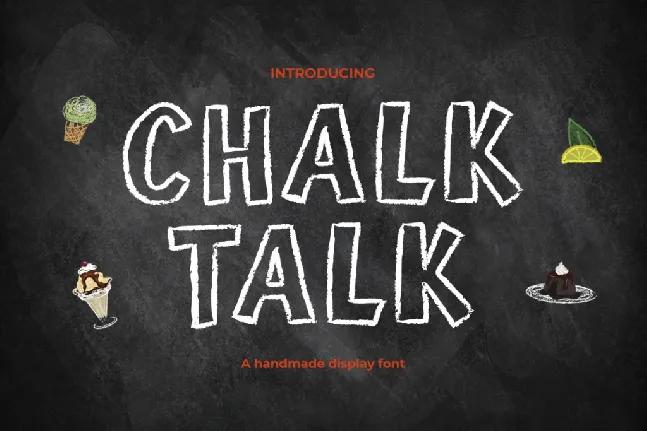 CHALK TALK font