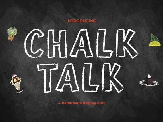 CHALK TALK font