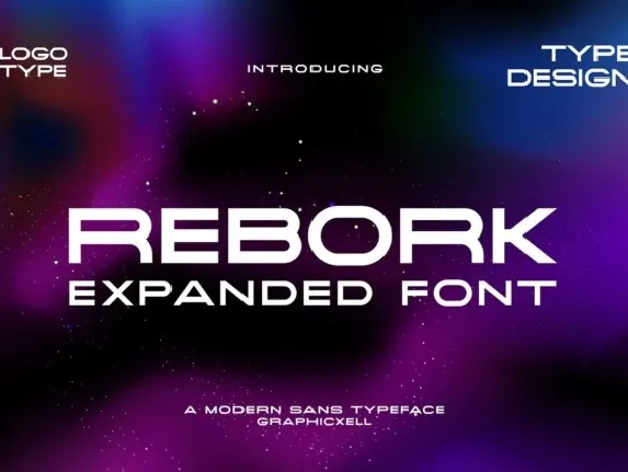 Rebork font