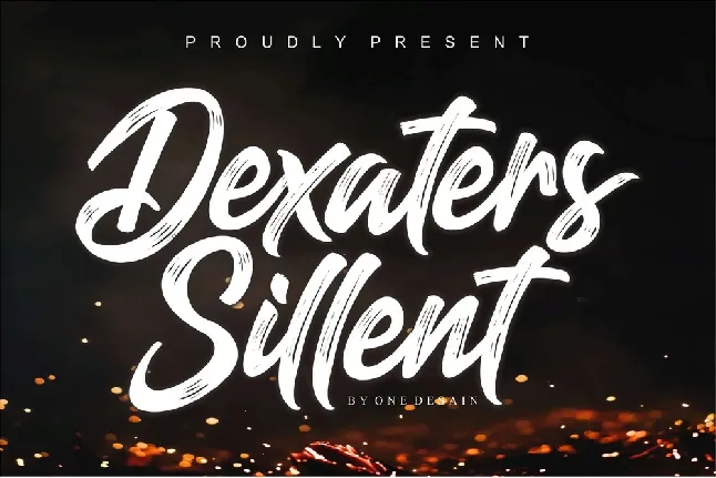 Dexaters Sillent font