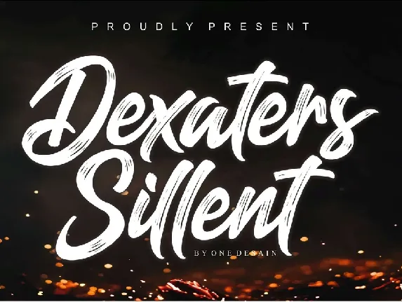 Dexaters Sillent font