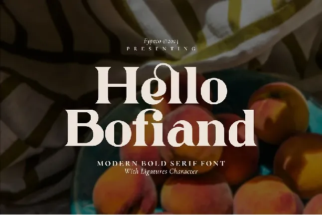 Hello Bofiand font