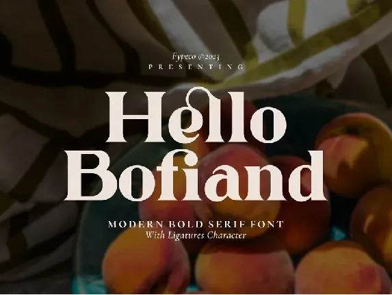 Hello Bofiand font