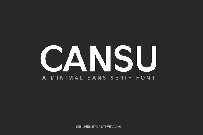 Cansu Sans Serif Family font