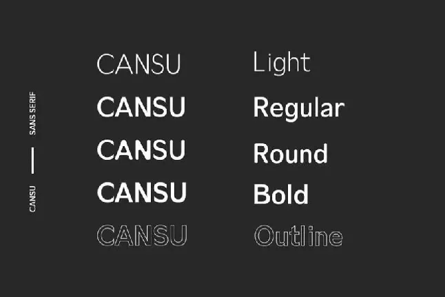 Cansu Sans Serif Family font