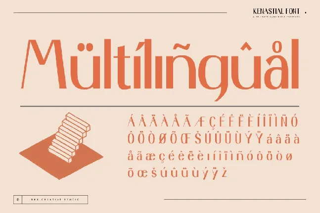 Kenastial Personal Use font