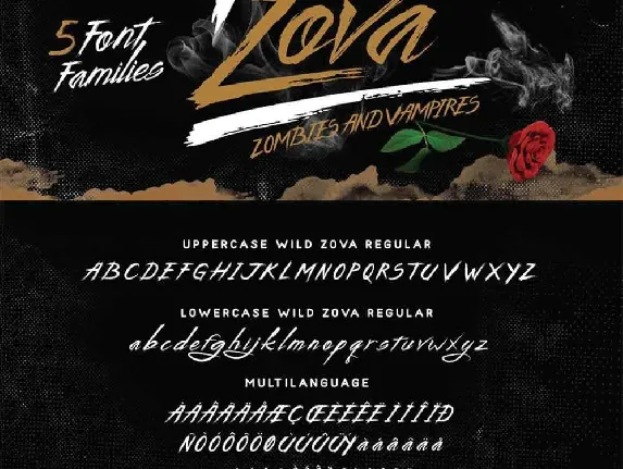 Wild Zofa Grunge font