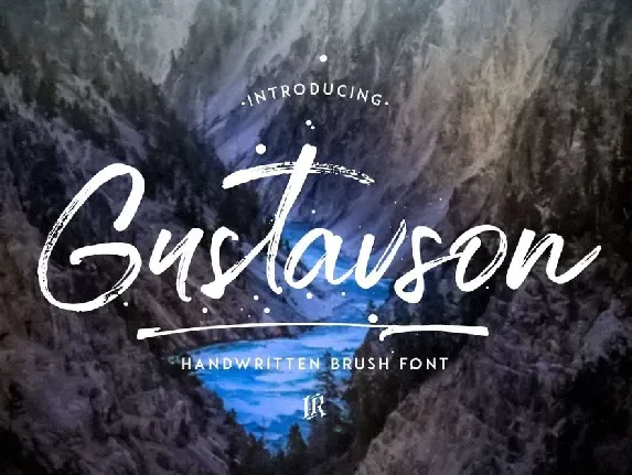 Gustavson font