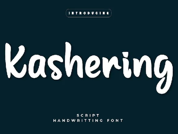 Kashering font