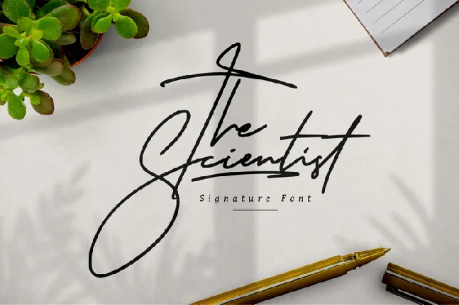 The Scientist font