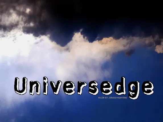 Universedge font