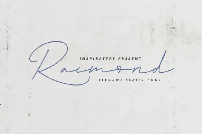 Raimond Elegant Signature font