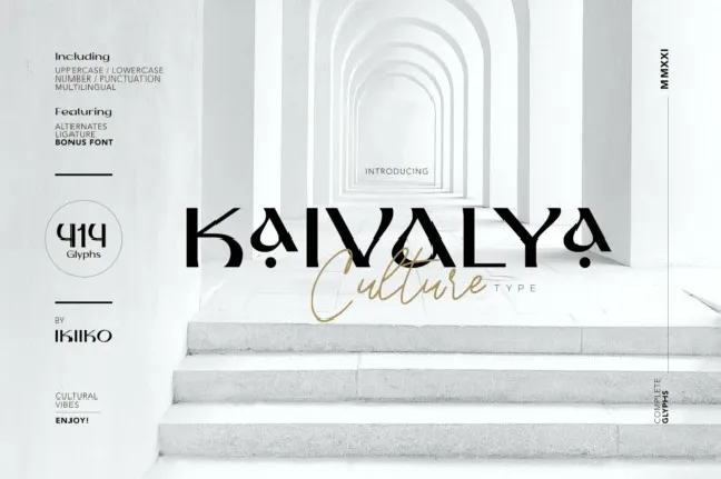 Kaivalya Typeface font