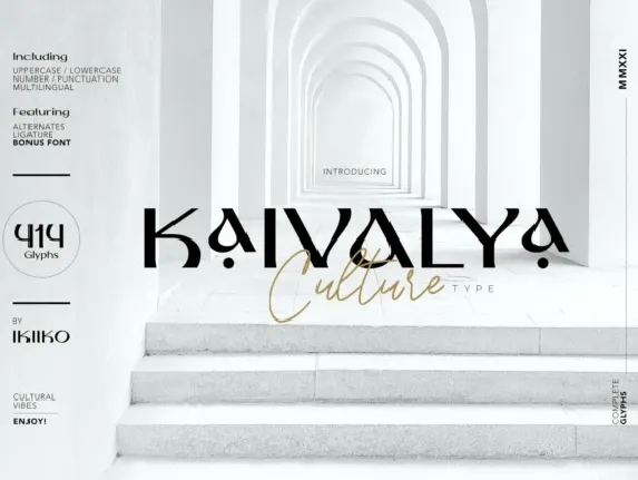 Kaivalya Typeface font