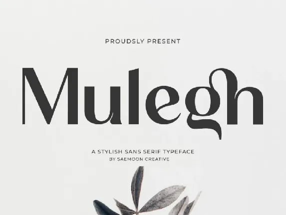 Mulegh font