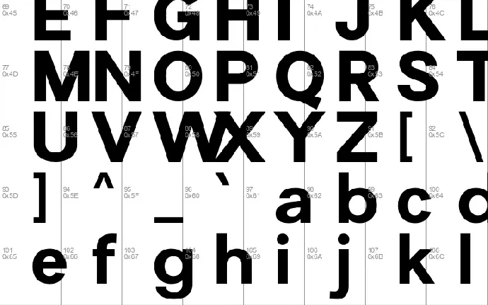 Hamon font