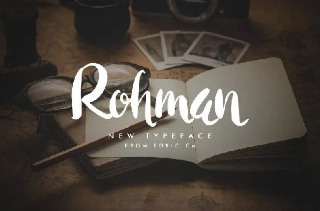 Rohman Script font