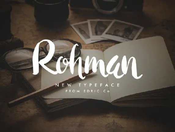 Rohman Script font